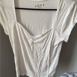 LOFT Women's White Top